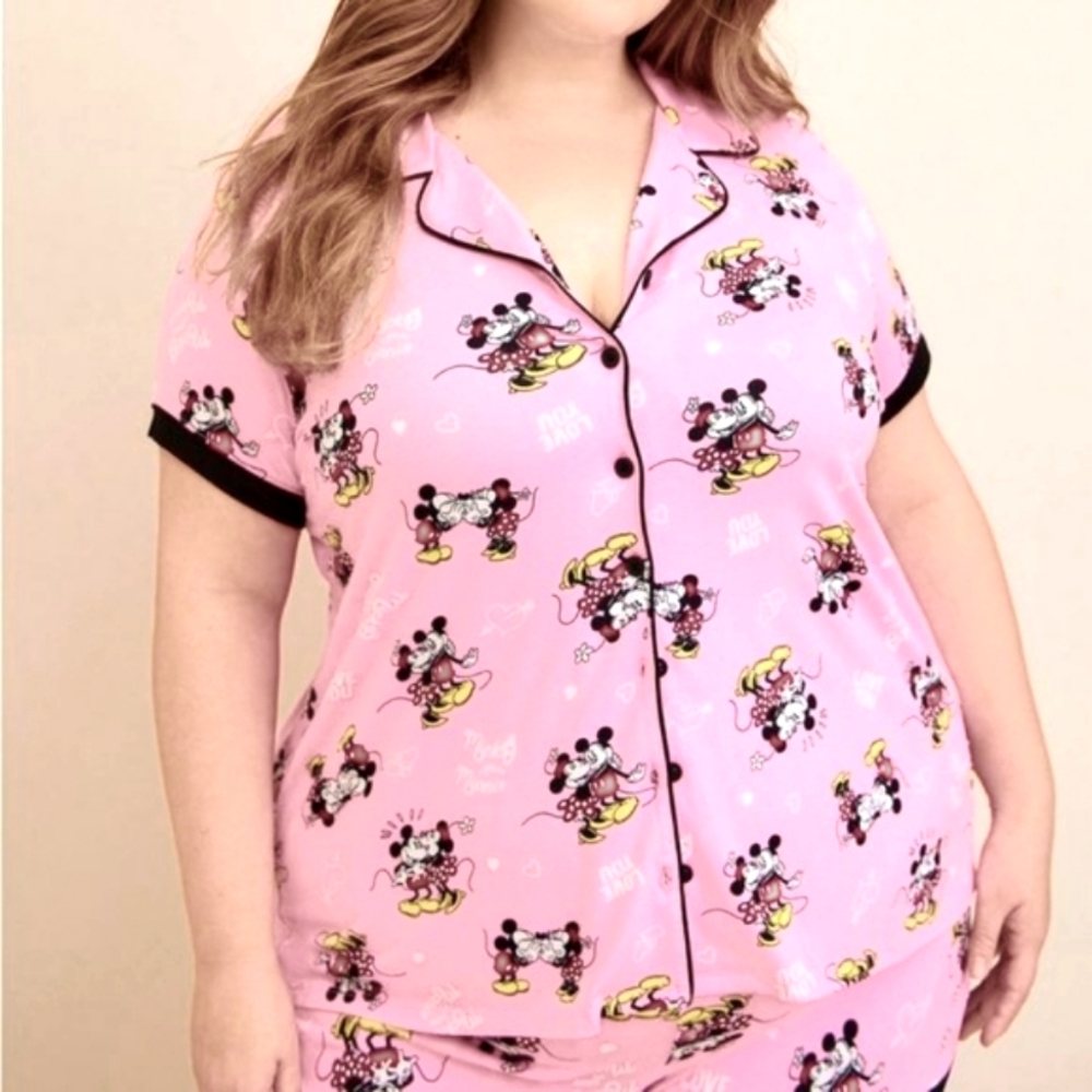 ❤️NWT TORRID TOP MINNIE MICKEY MOUSE - SUPER SOFT SHIRT DISNEY PRINCESS